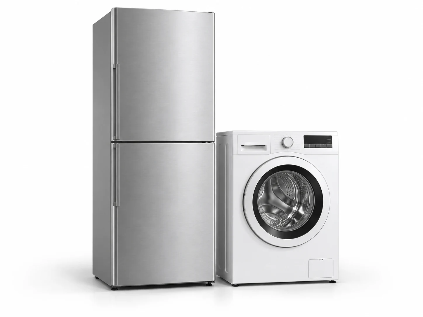 Kühlschrank und Waschmaschine – Symbolbild